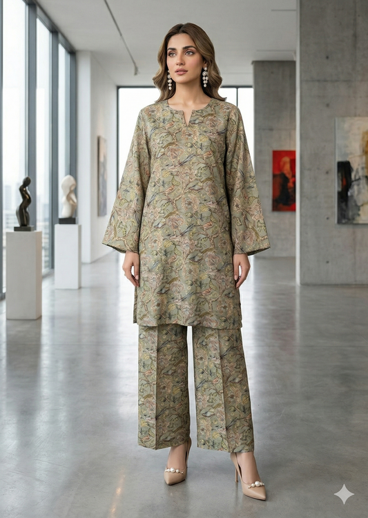 ASHJAIN SAFWAN - Olive Green