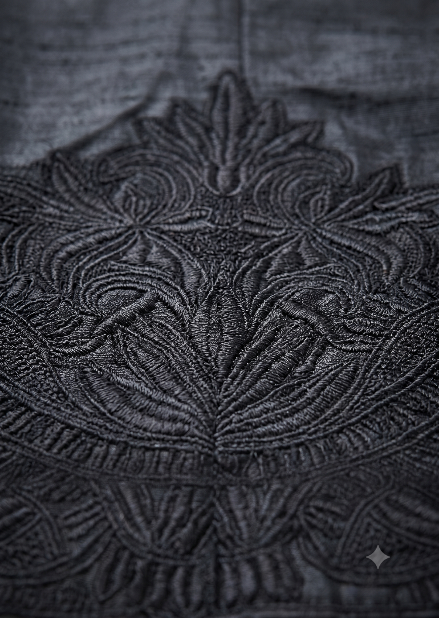 SABEEN MANEKIA - Black AJ Cutwork Pant