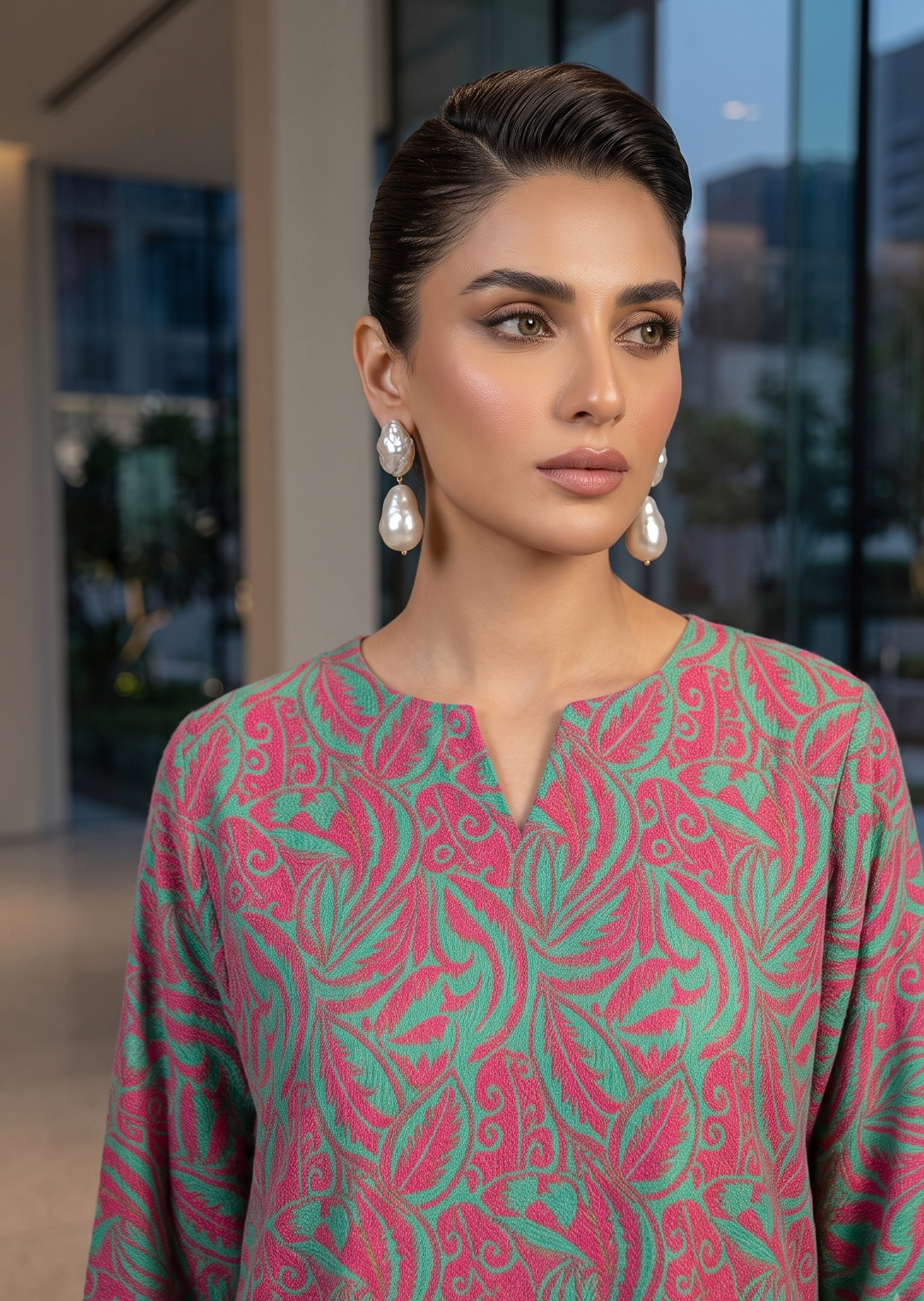 MARIA RAO - Printed Green