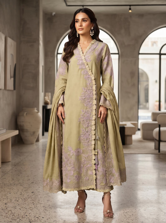 THREADS AND MOTIFS-Light green heavy