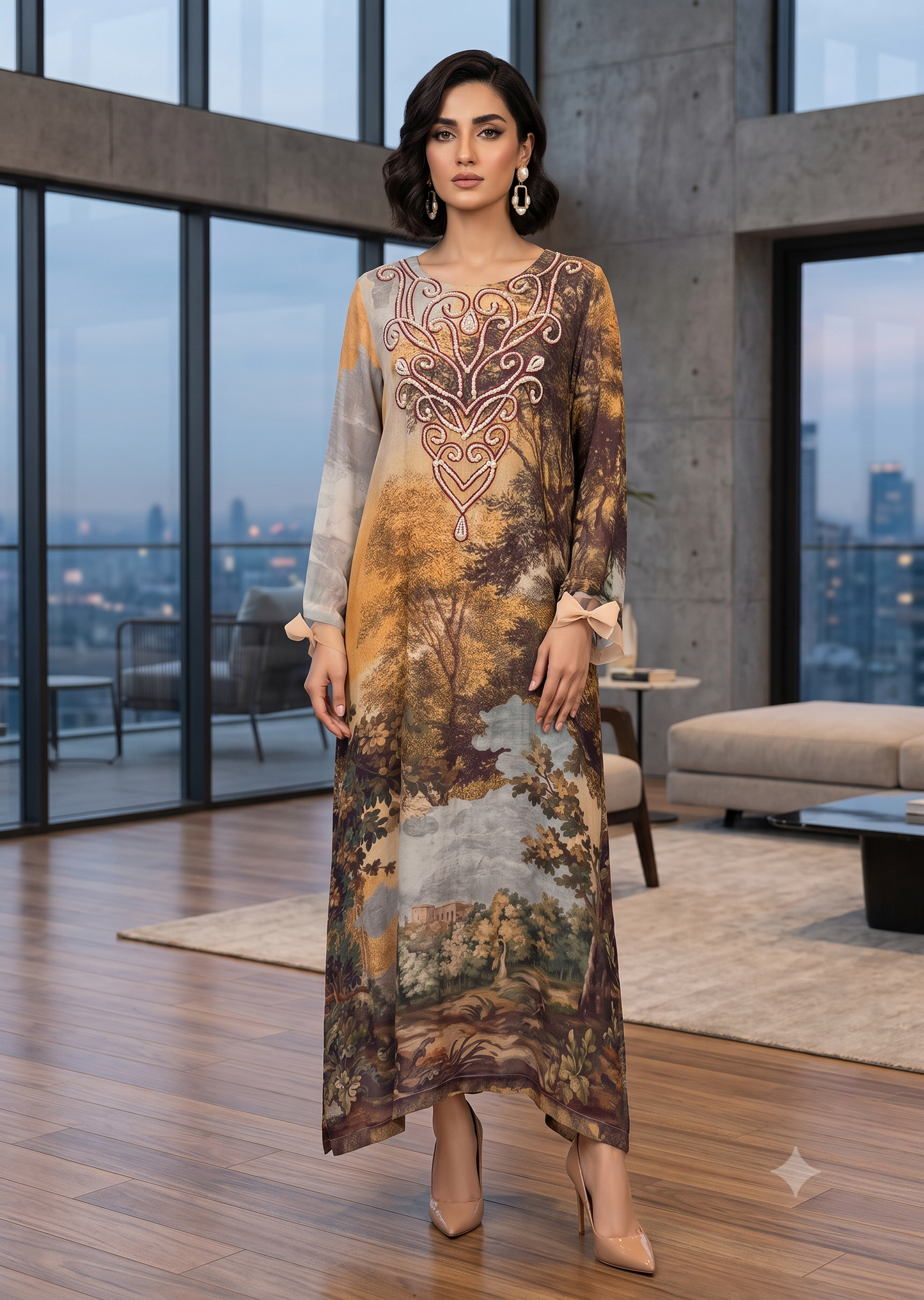WAJEEHA ANSARI- Kaftan