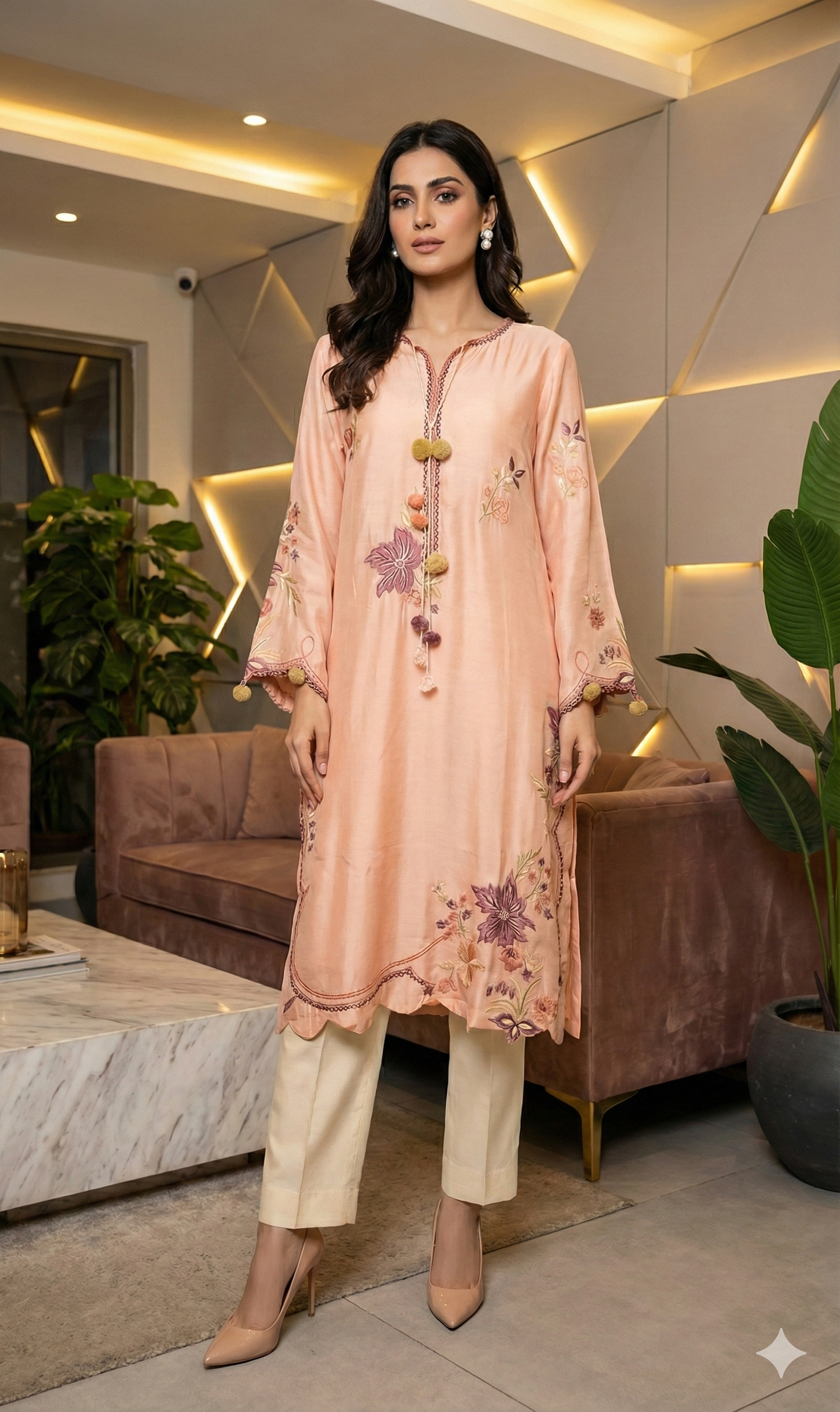 ZURI BY ZAINAB- Pink