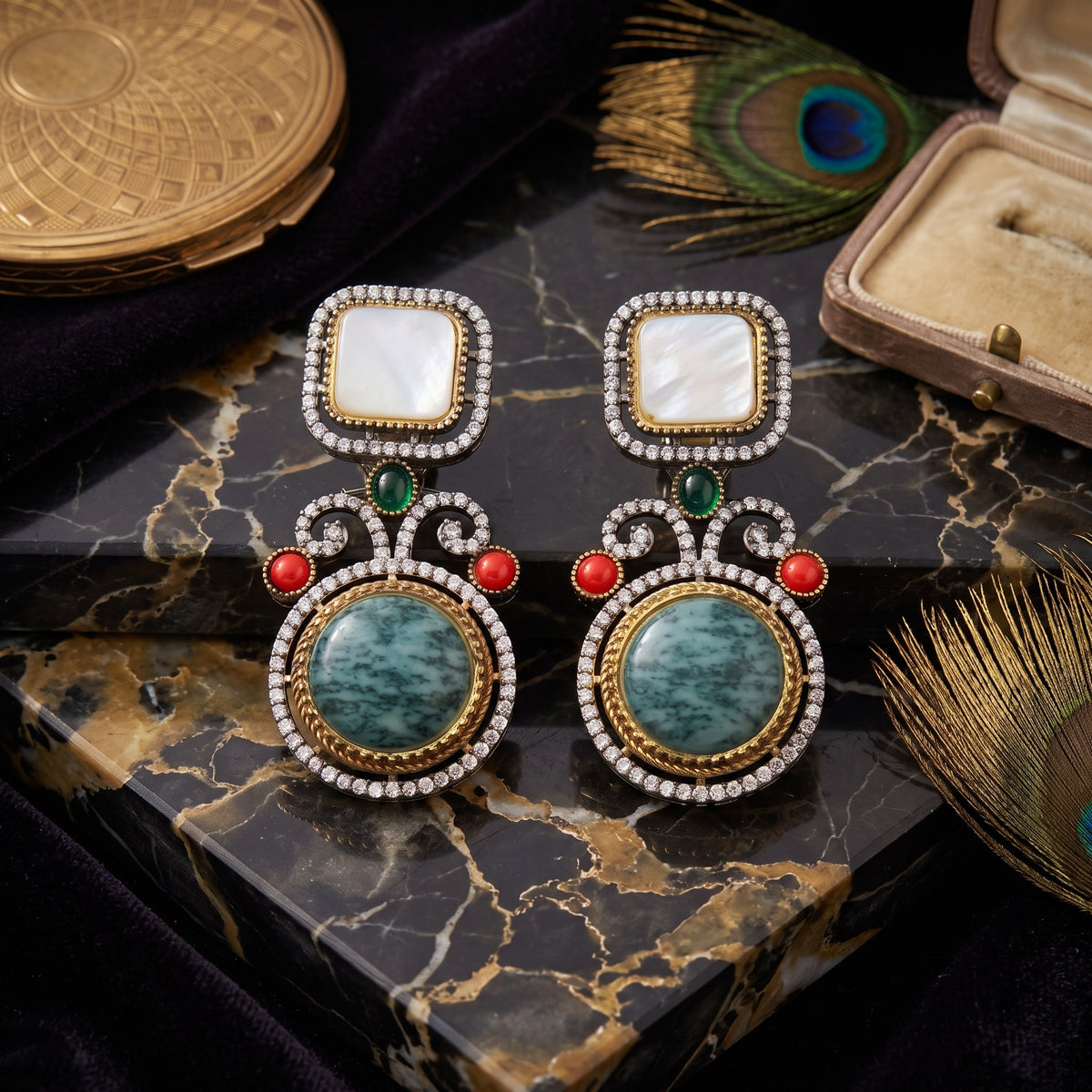 DHALIA BY SEHAR ZAFAR - Blue multi