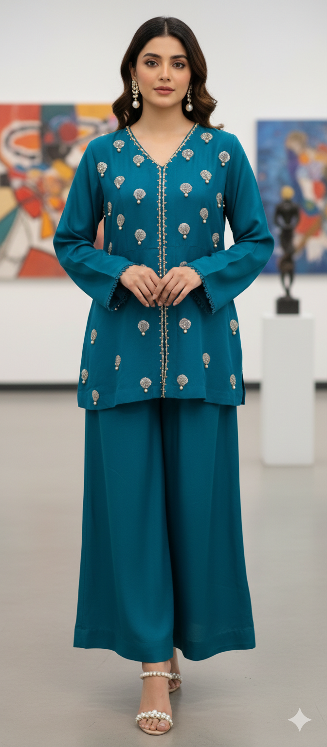 FARAH ZUBAIR - Blue Glaze