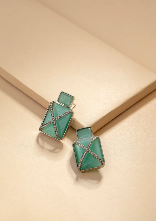ESFIR - Aqua Majesty (Sage Earrings)