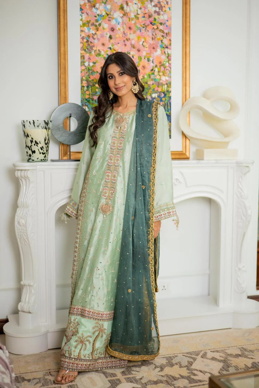 Wajeeha Ansari - Zinnia with Potli