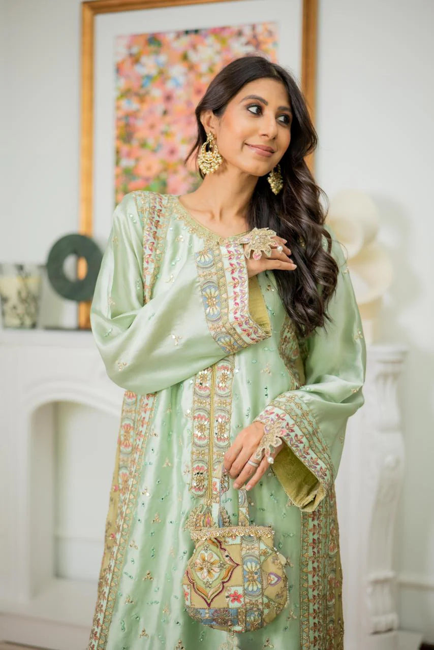 Wajeeha Ansari - Zinnia with Potli