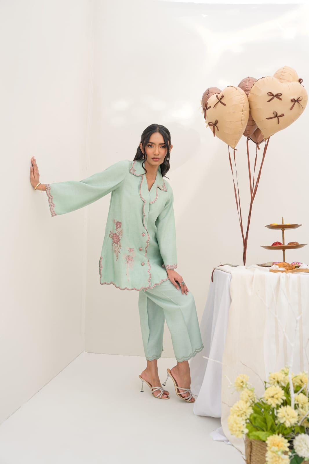KOMAL LAKHANI - Mint Sorbet Co-ord