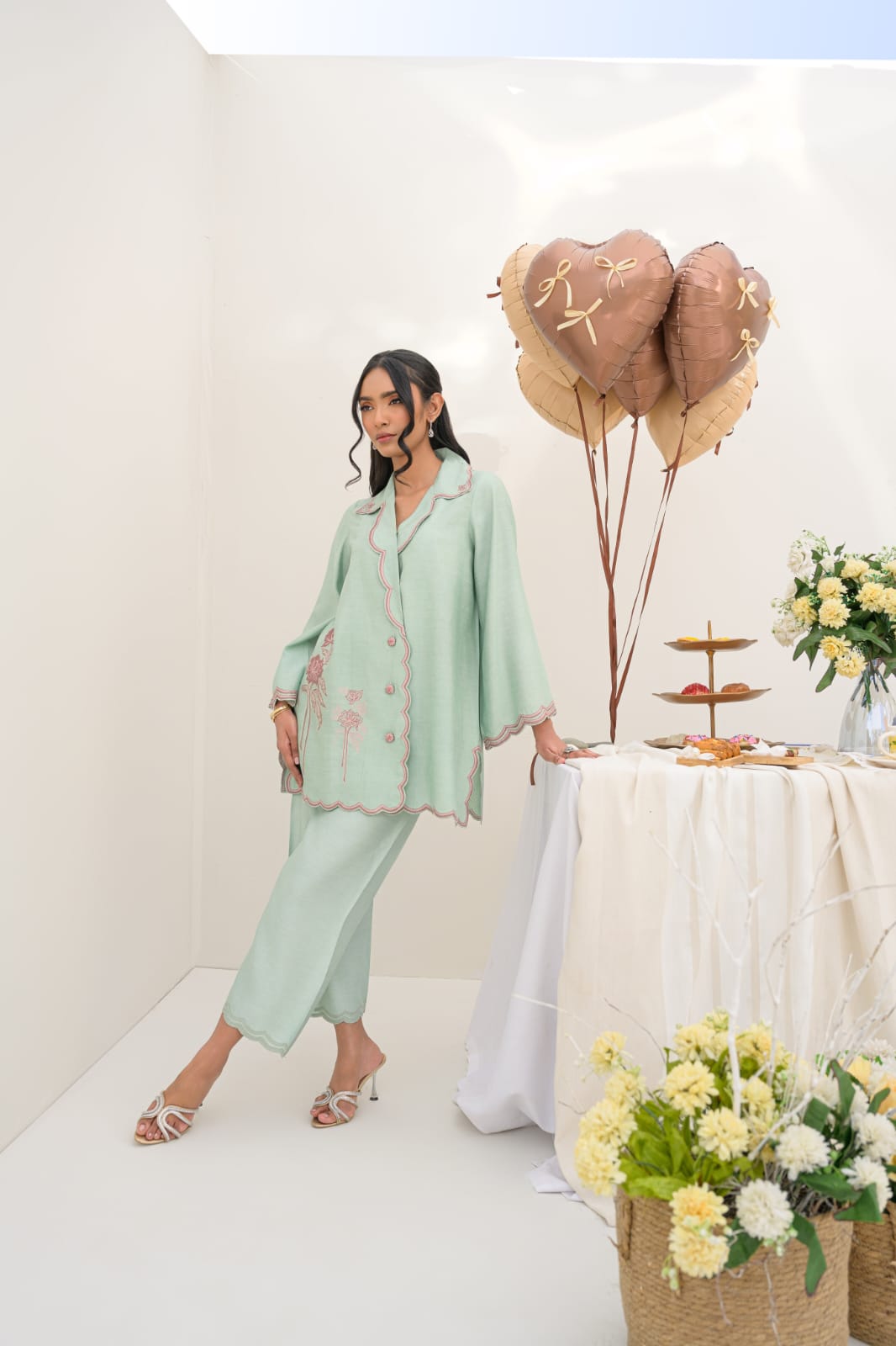 KOMAL LAKHANI - Mint Sorbet Co-ord