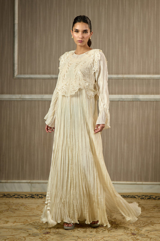 ALEENA FAREENA - Long Crushed Kaftan