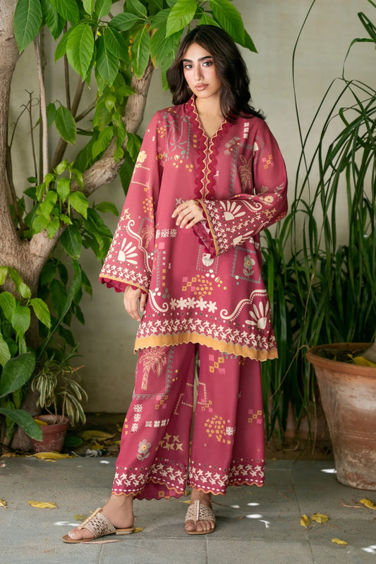 ZURI BY ZAINAB- Maroon