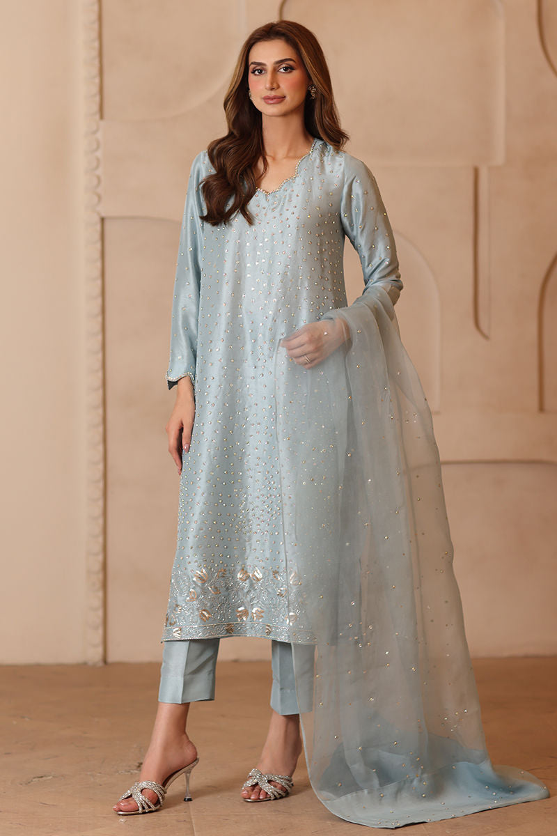 UZMA AND AFSHEEN - Ice Blue Whisper
