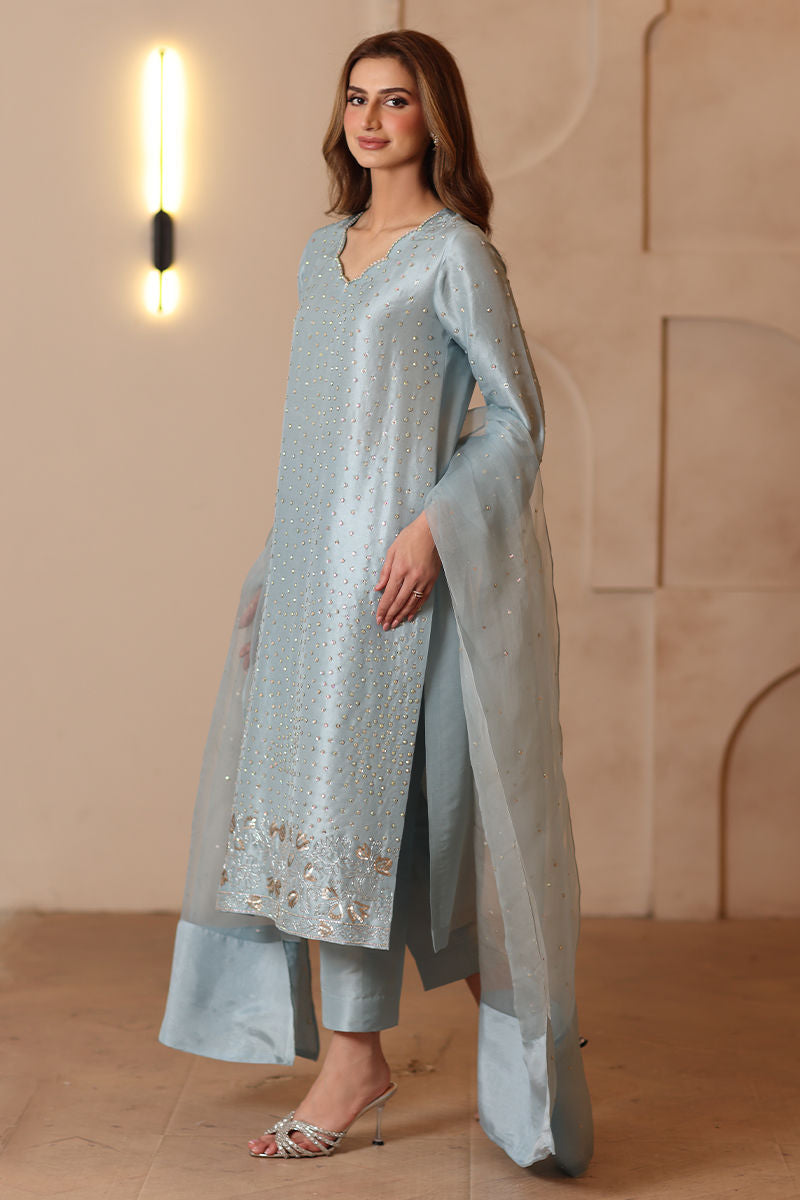 UZMA AND AFSHEEN - Ice Blue Whisper