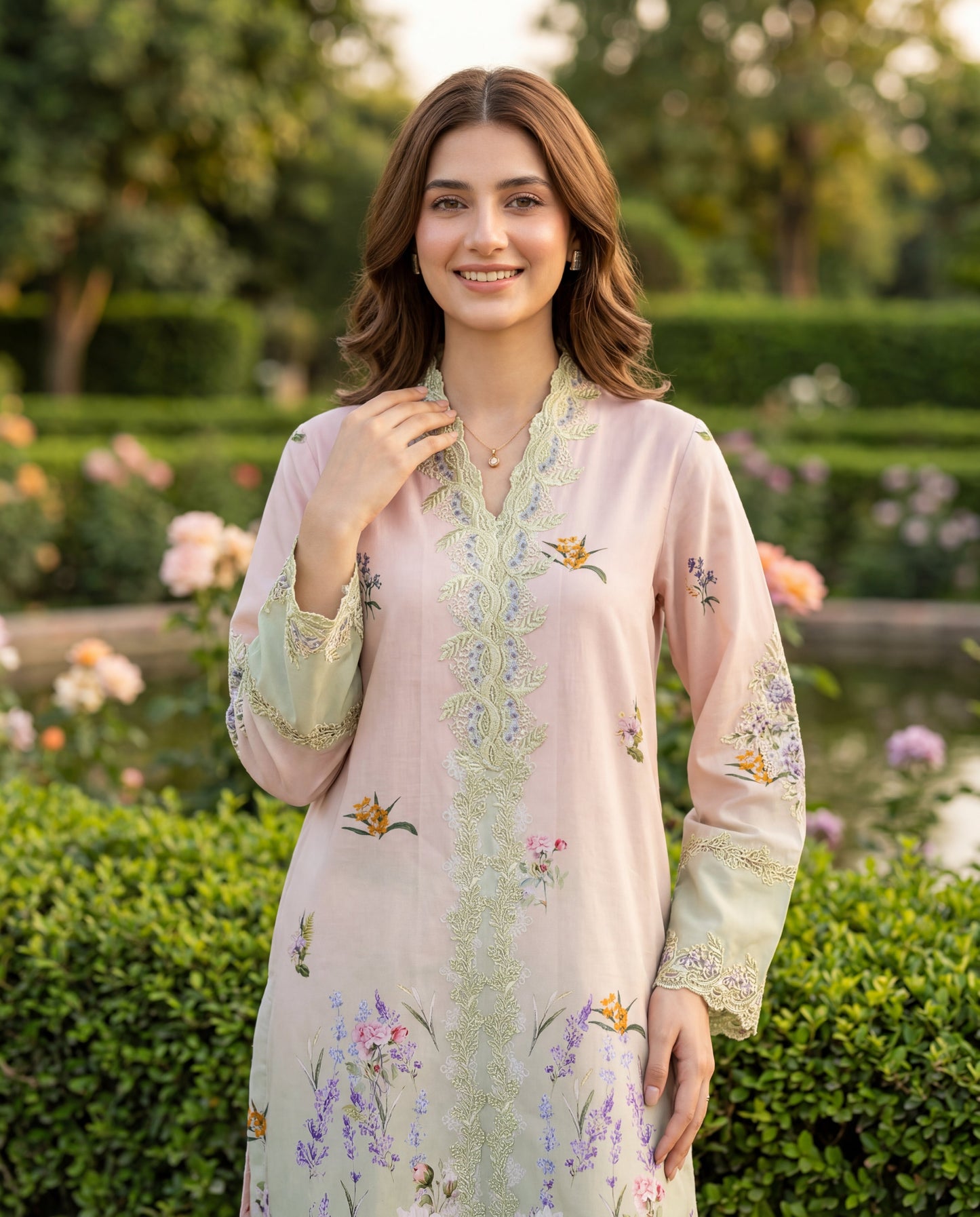 THREADS AND MOTIFS - The Rosewood Gardenia
