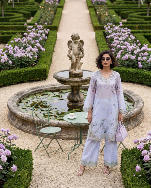 THREADS AND MOTIFS - Lilac Jardin