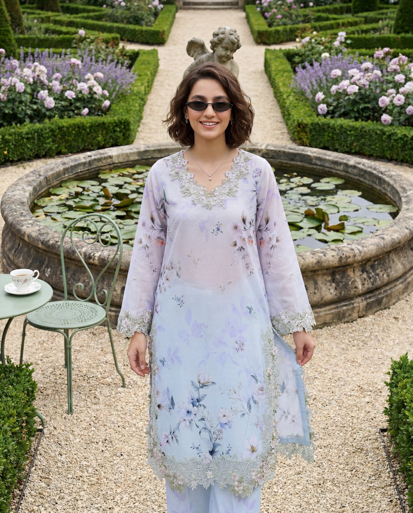 THREADS AND MOTIFS - Lilac Jardin