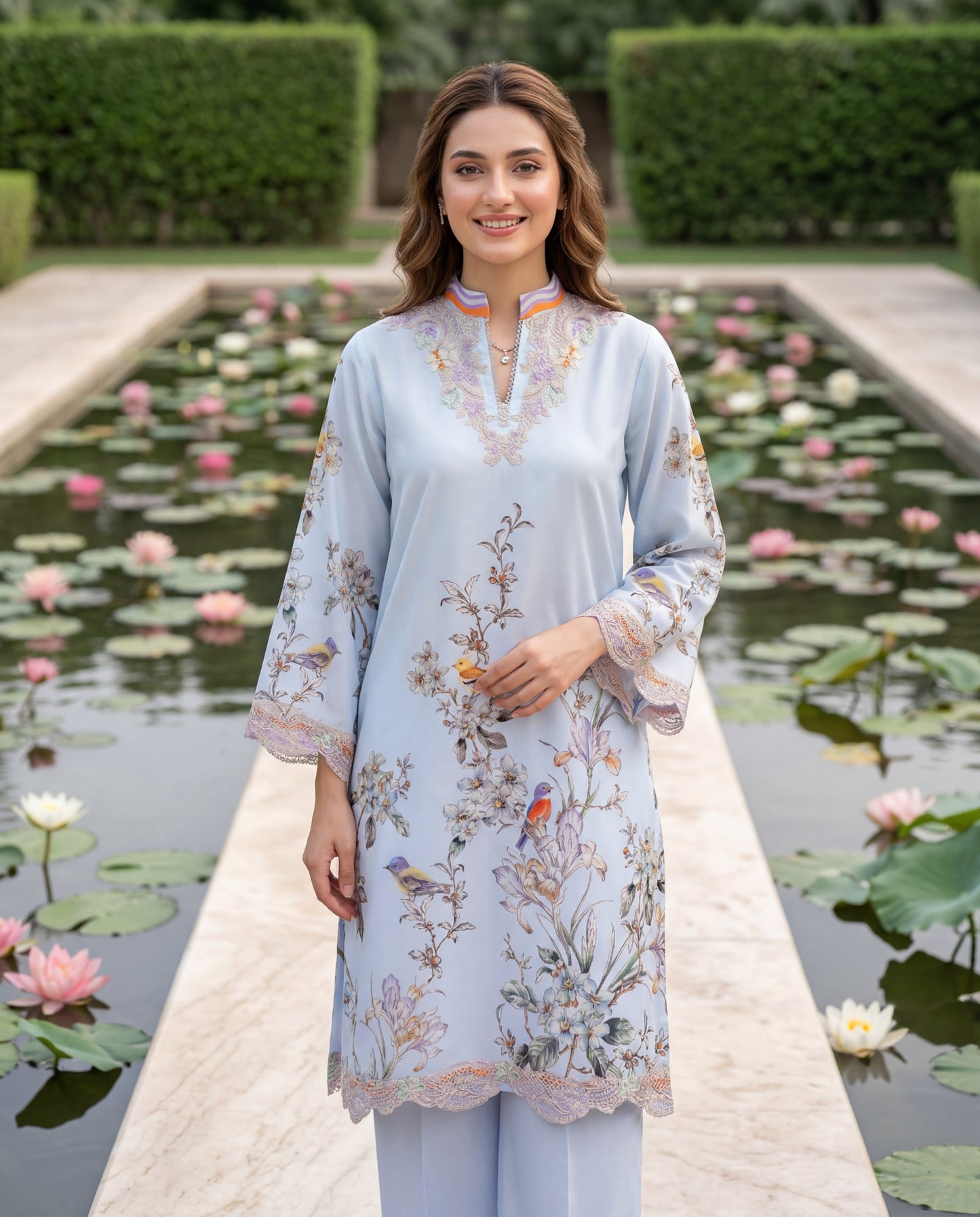 THREADS AND MOTIFS - The Serene Orchard