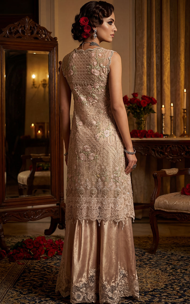 THREADS AND MOTIFS - Champagne Gold Dhaka
