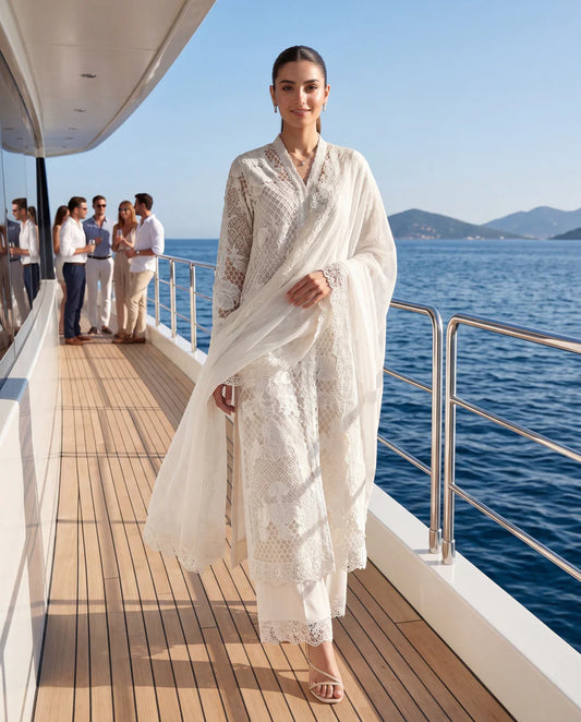 THREADS AND MOTIFS - Ivory Serenity