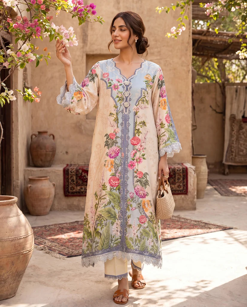 THREADS AND MOTIFS - Flora Celeste Kaftan