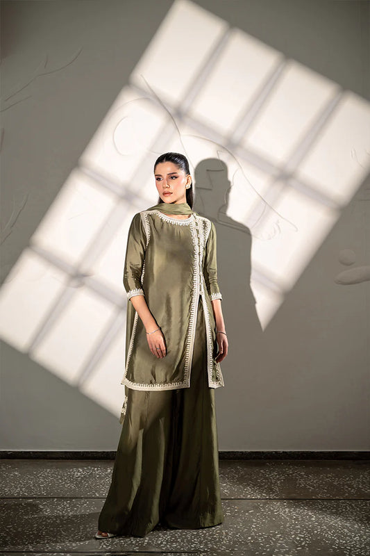 HUMAYUN ALAMGIR WOMENWEAR - Olive Set