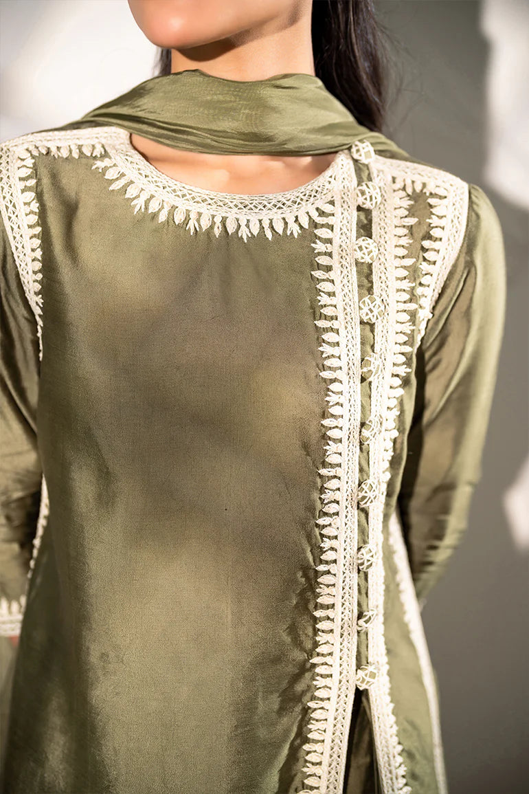 HUMAYUN ALAMGIR WOMENWEAR - Olive Set