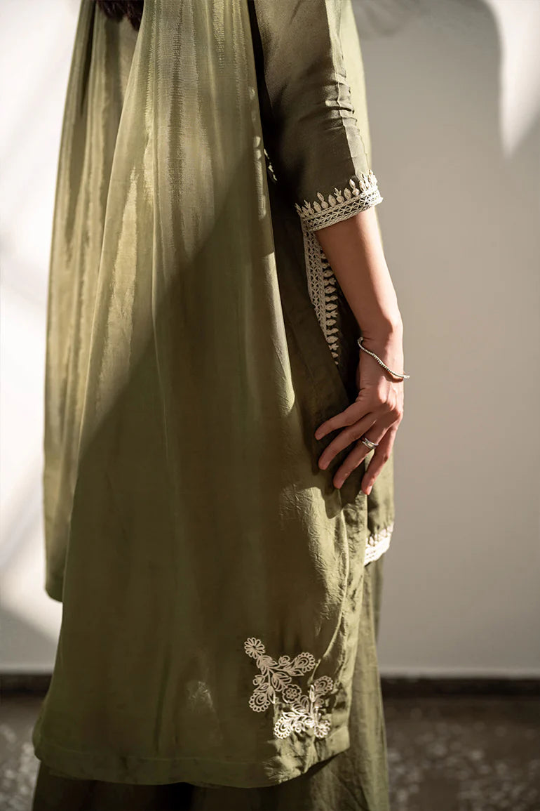 HUMAYUN ALAMGIR WOMENWEAR - Olive Set