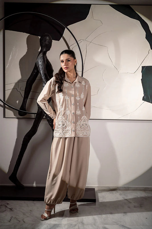 HUMAYUN ALAMGIR WOMENWEAR - Ivory Beige