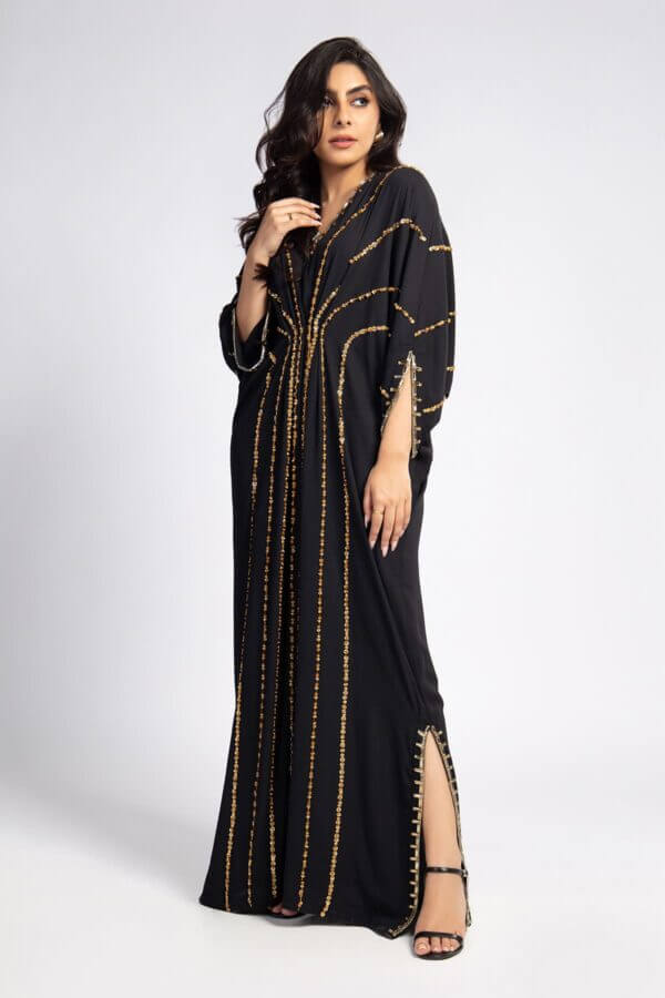 KARISHMA TALREJA - Grey Color Kaftan