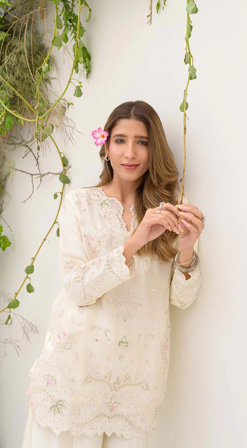 SABEEN ABBAS - Jasmine Off White