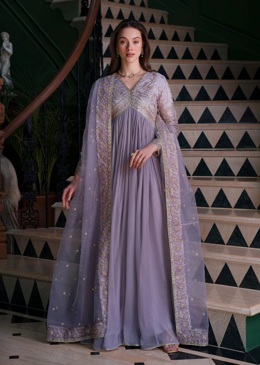 Mehak Yaqoob Couture - Stella In Lilac Color