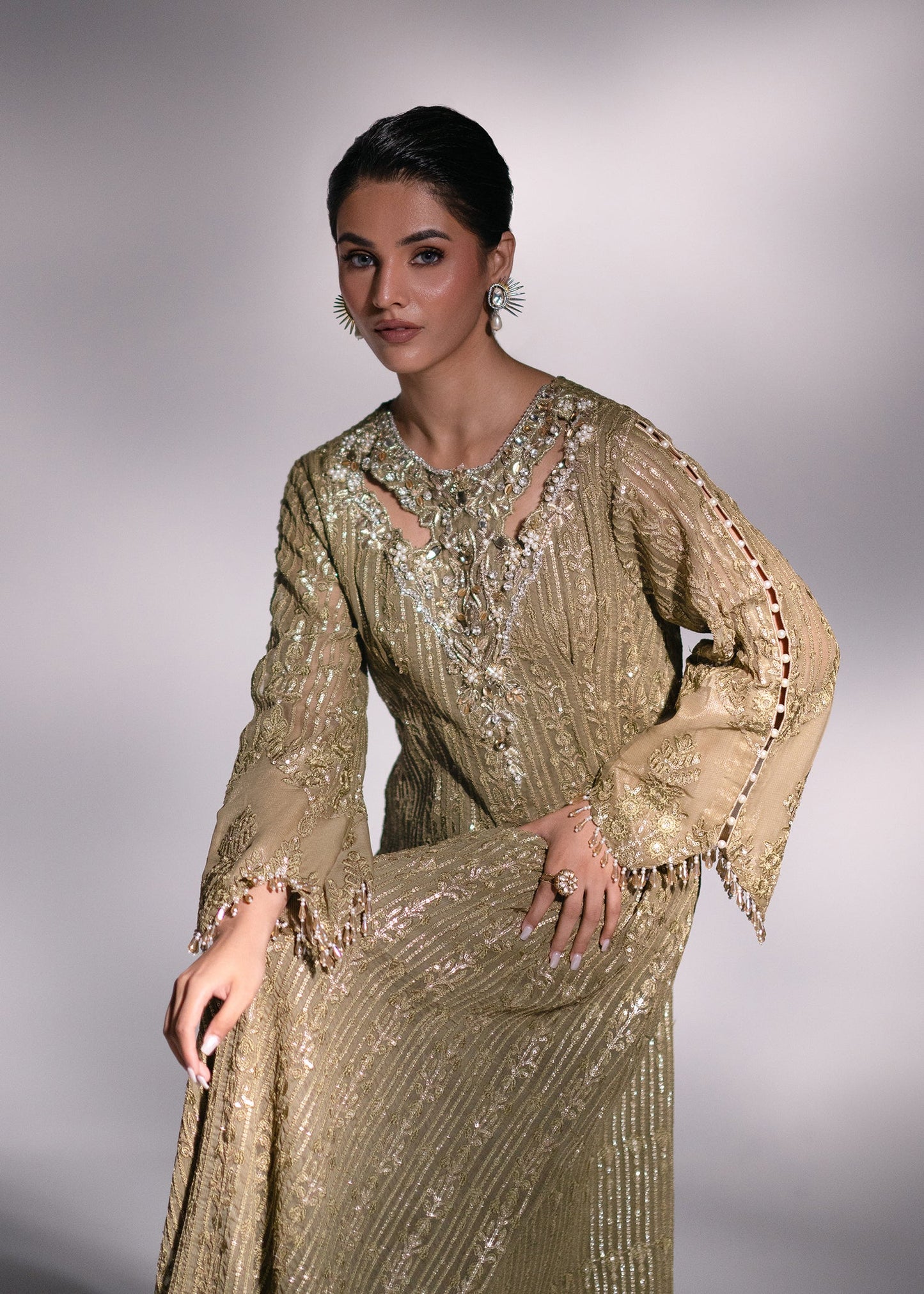 MEHAK YAQOOB COUTURE - Peridot