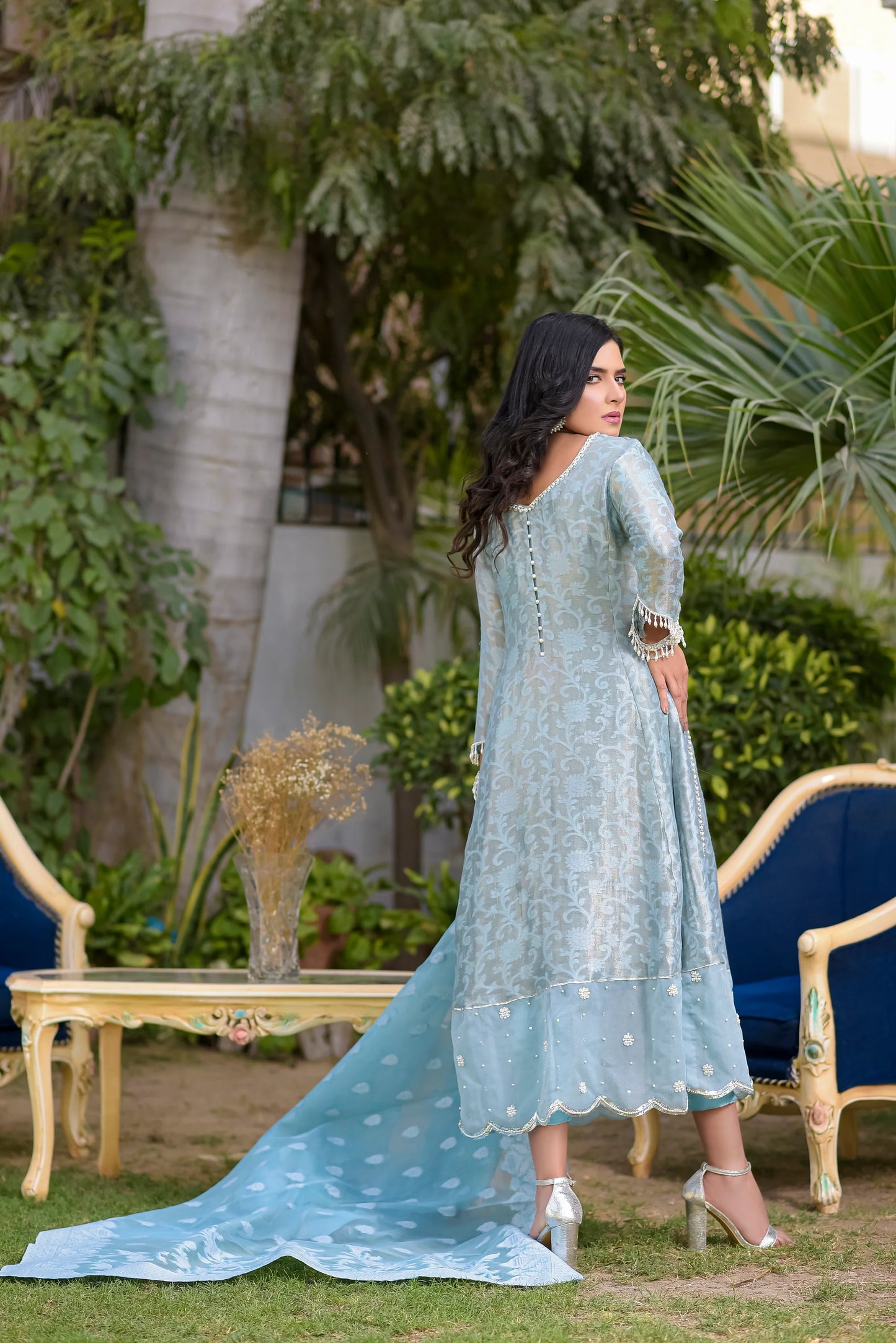 Hafsa Malik - Mihrimah with Plain Dupatta