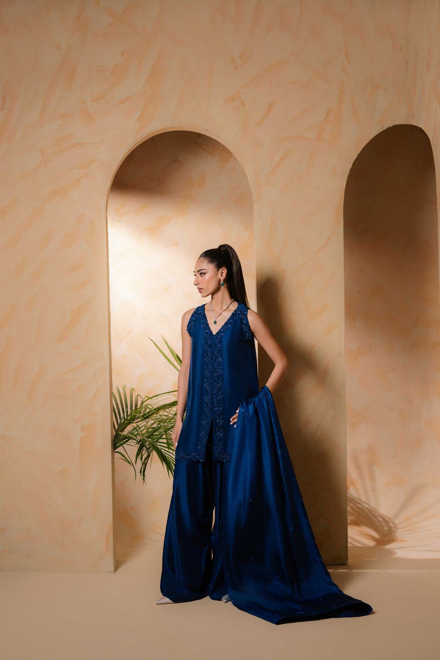 SAMMY K - Royal Blue Sleeveless