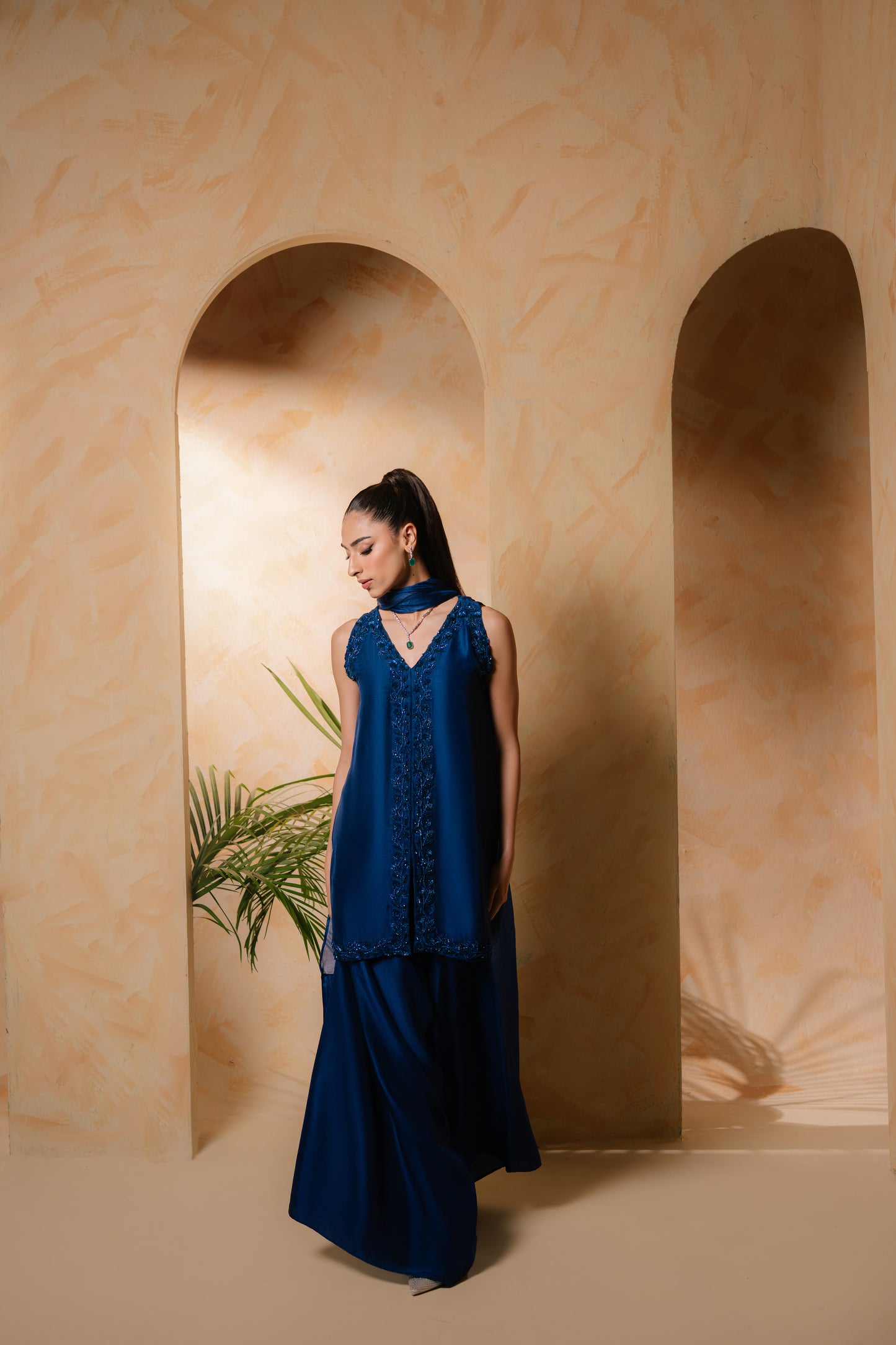 SAMMY K - Royal Blue Sleeveless