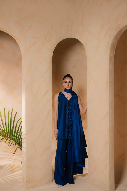 SAMMY K - Royal Blue Sleeveless