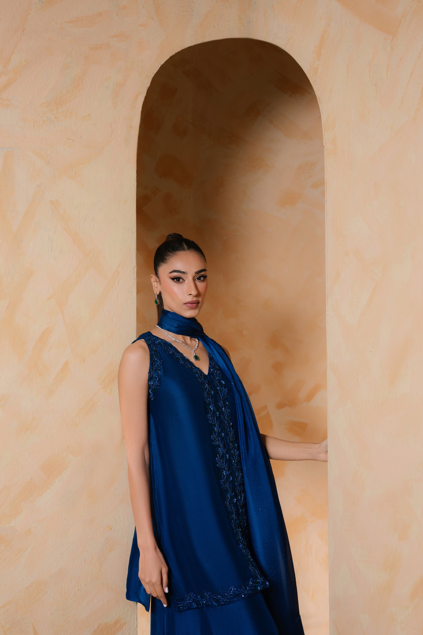 SAMMY K - Royal Blue Sleeveless