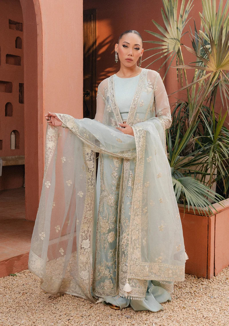 ZAINAB ZULFIQAR- Narmin sky  blue