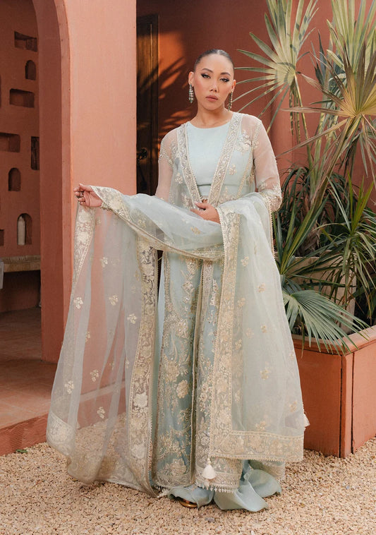 ZAINAB ZULFIQAR - Narmin sky  blue