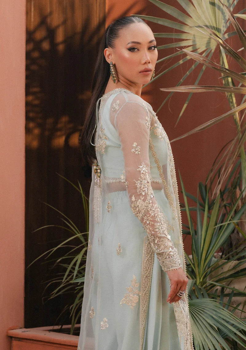 ZAINAB ZULFIQAR- Narmin sky  blue