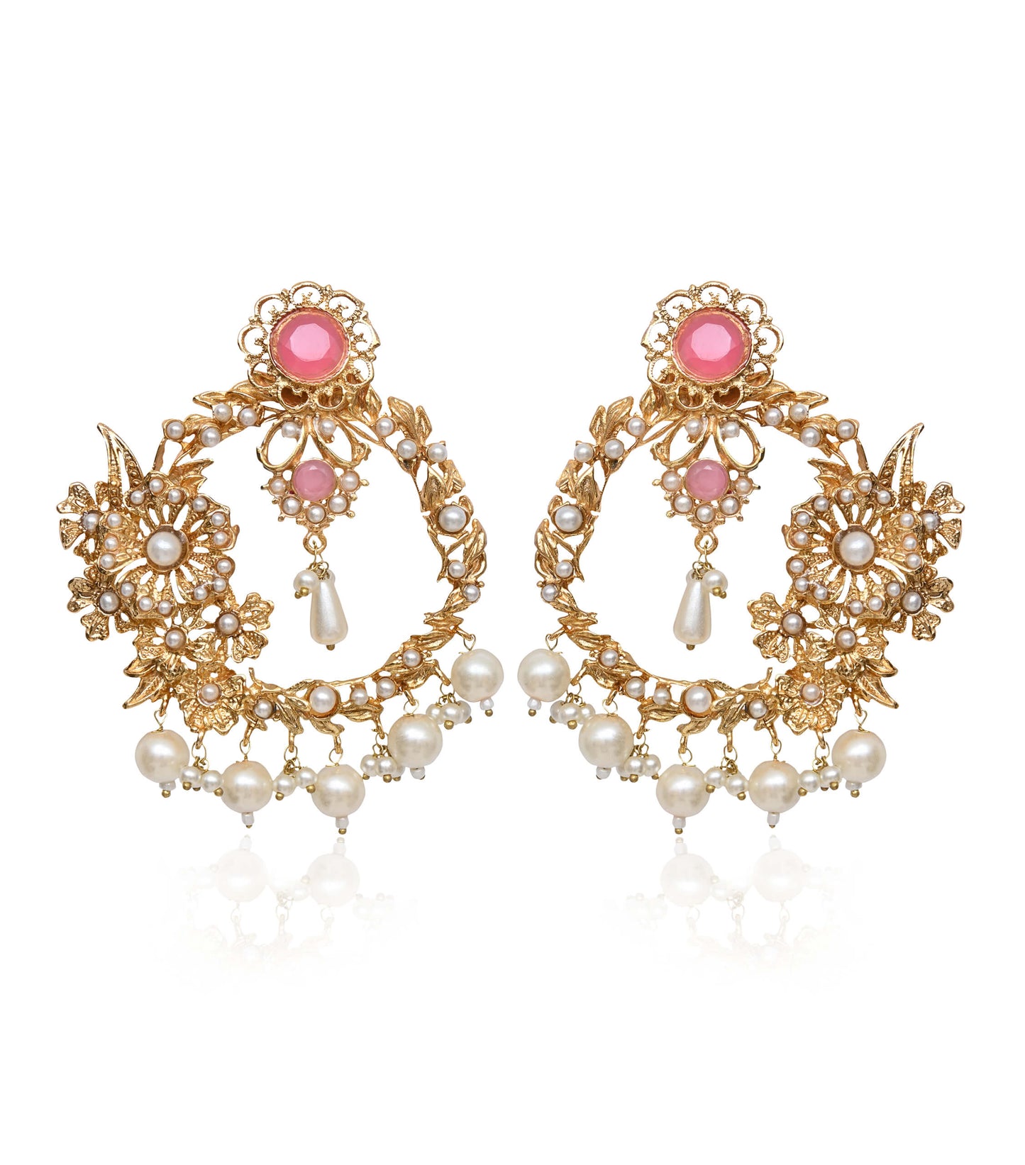 Esfir - Jardin Pink Earrings