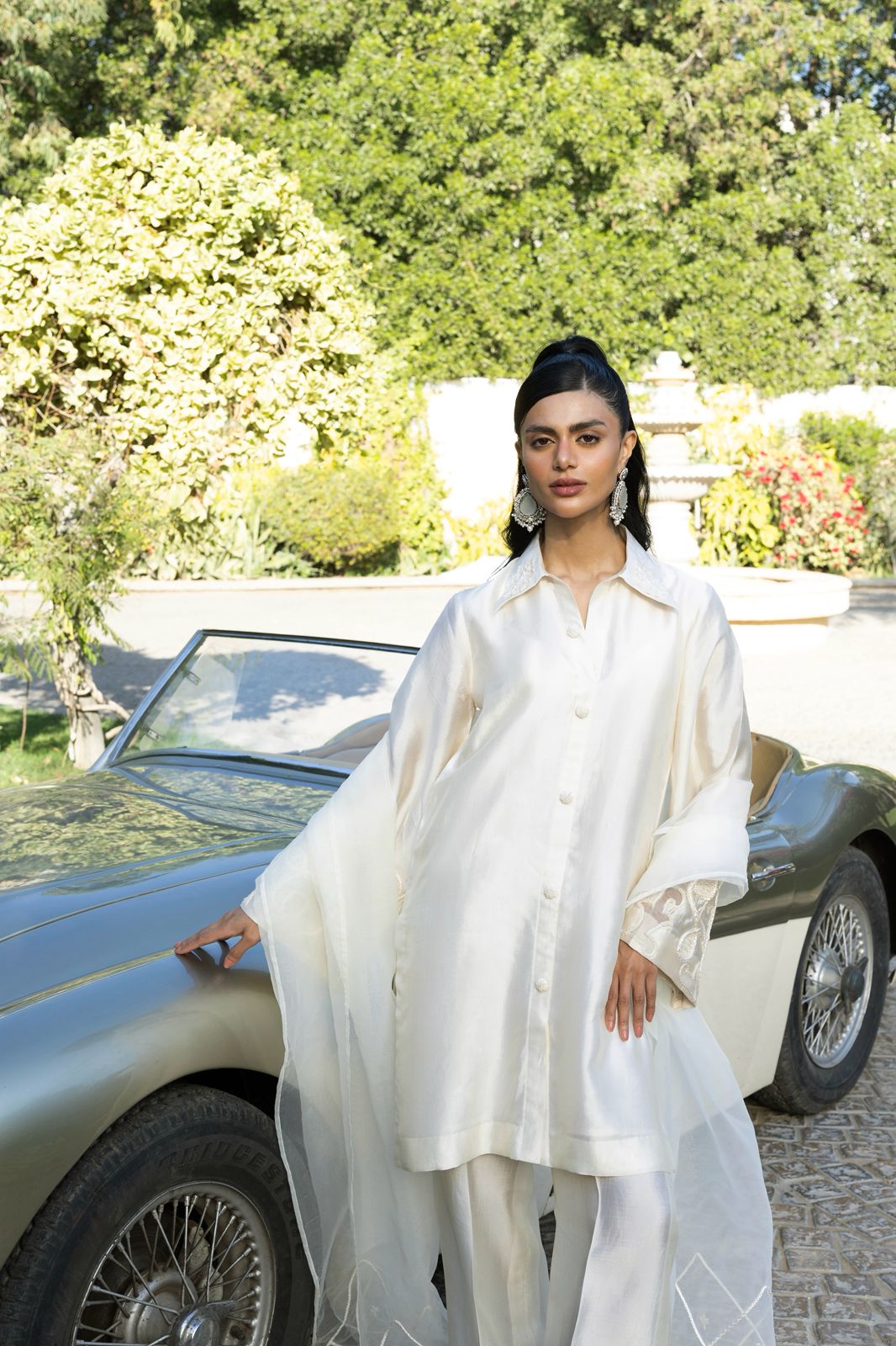 HUMAYUN ALAMGIR (WOMENWEAR) - Aura Ivory