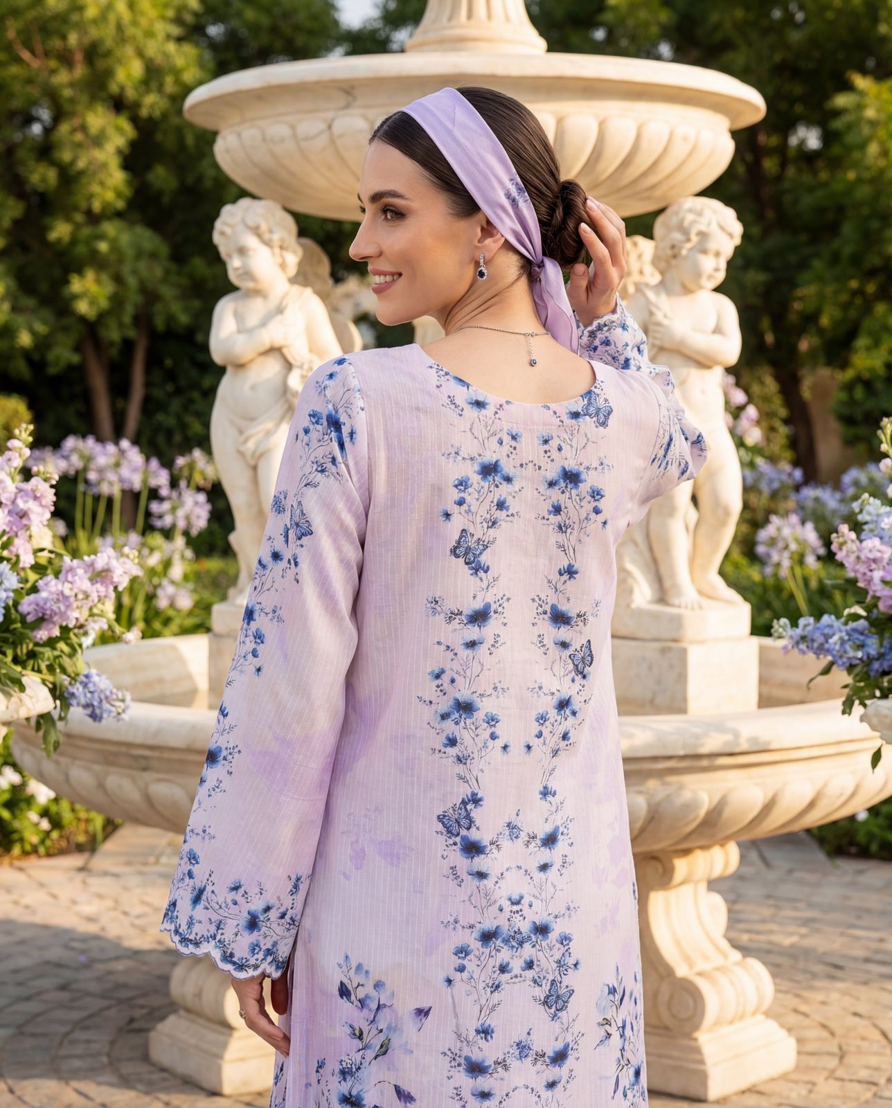 THREADS AND MOTIFS - Lavender Echoes