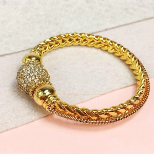 ZAHEEN KAMRAN - Round Zircon Bangle