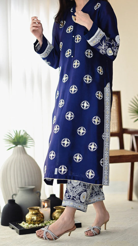 ZAH STUDIO - Shima Navy Blue