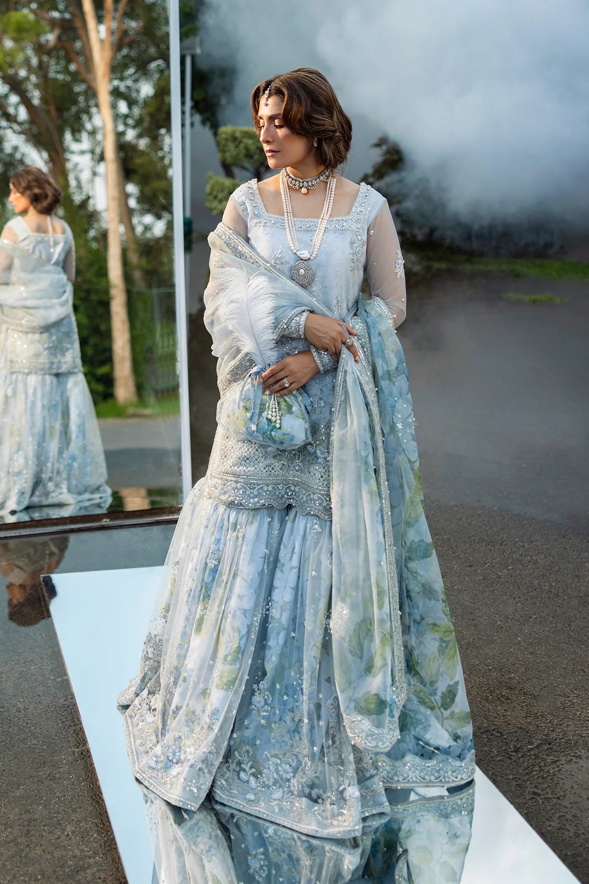 ERUM KHAN- Floral drop