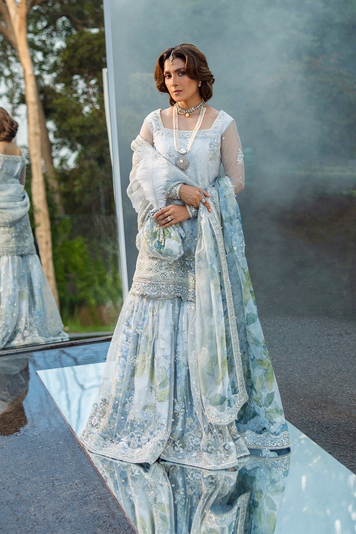 ERUM KHAN- Floral drop