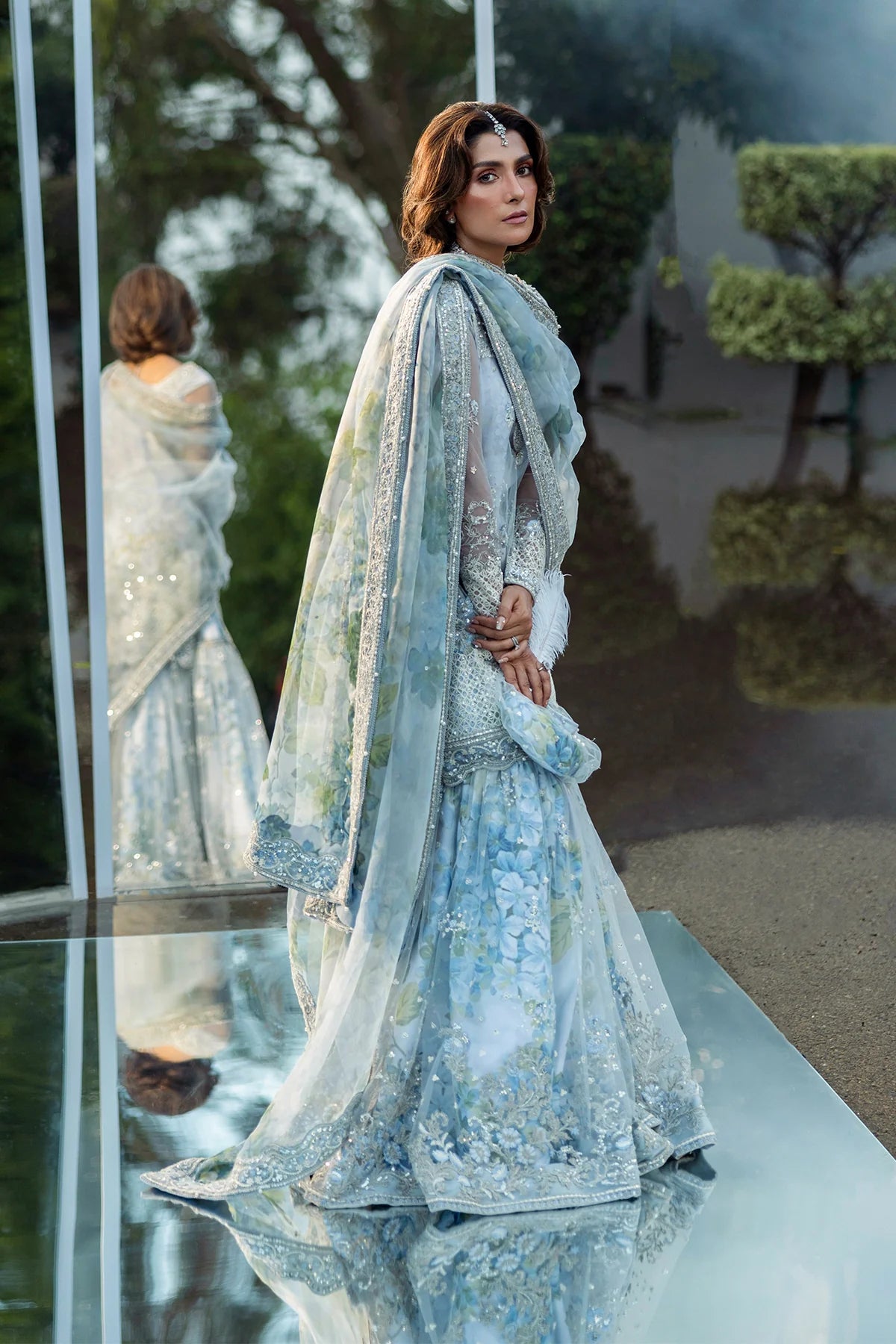 ERUM KHAN- Floral drop