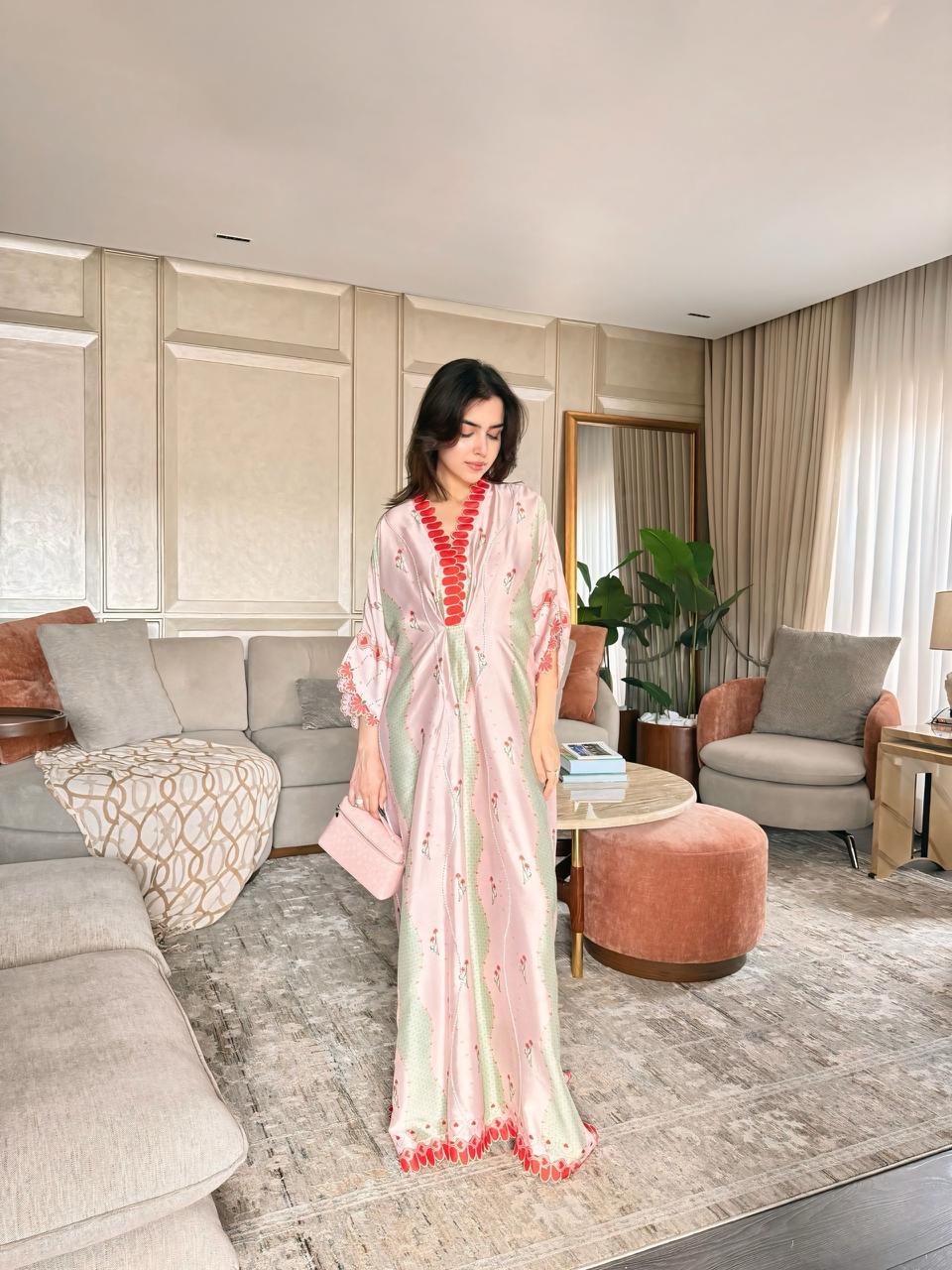 KARISHMA TALREJA- Blush kaftan