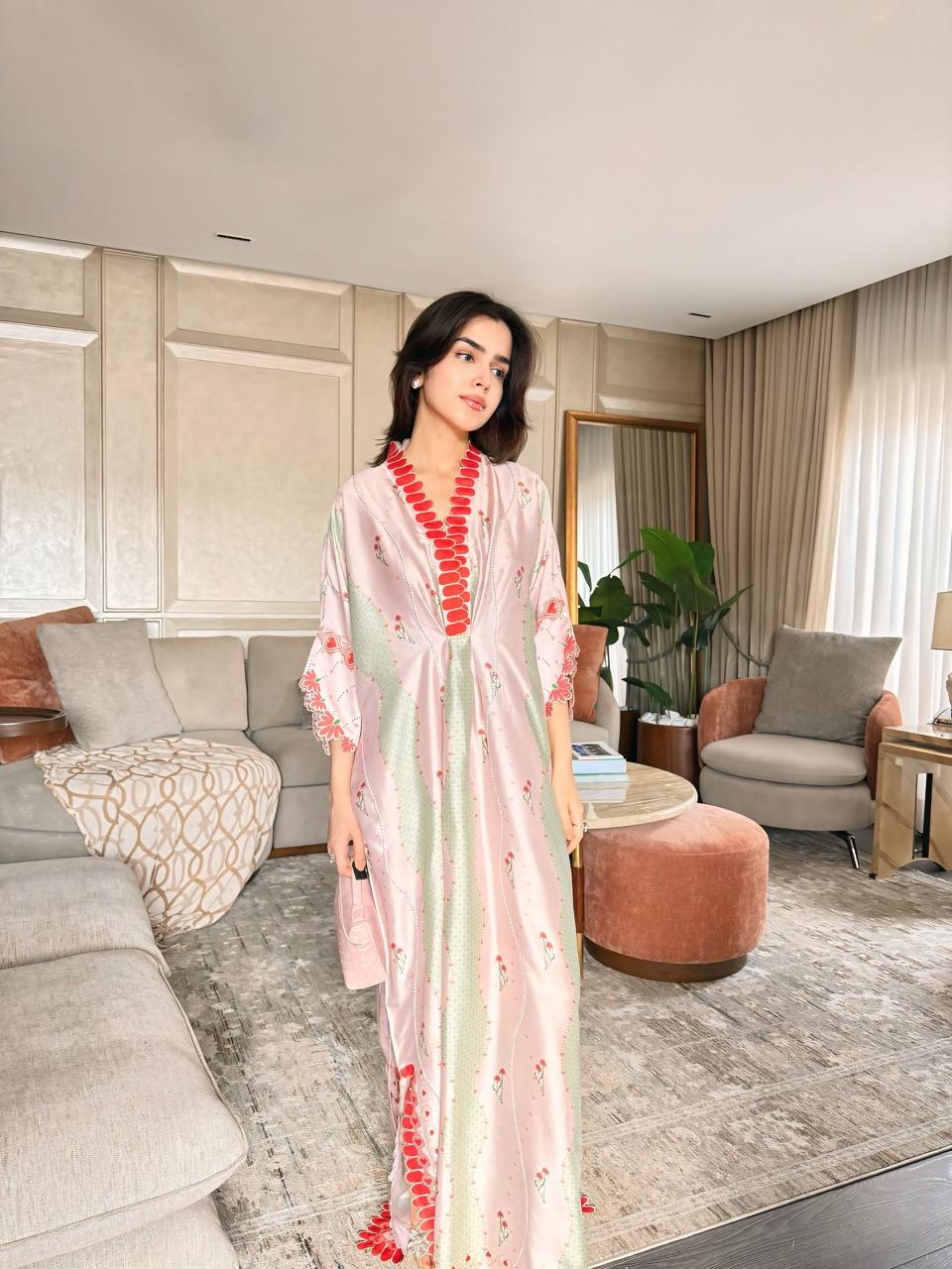 KARISHMA TALREJA- Blush kaftan